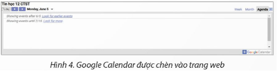 Nhiệm vụ 1. Sử dụng công cụ Youtobe, Calendar, Drive và Collapsible group. Yêu cầu: Thiết kế nội dung trang