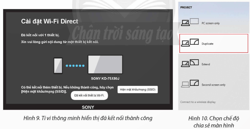 Em hãy tìm hiểu và thực hiện các kết nối máy tính với điện thoại thông minh