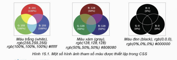 Lý thuyết Tin 12 Bài 15: Tạo màu cho chữ và nền | Kết nối tri thức