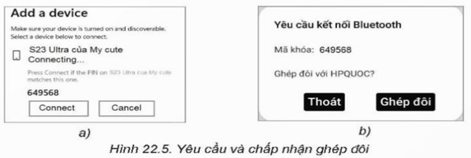 Lý thuyết Tin 12 Bài 22: Thực hành kết nối các thiết bị số | Kết nối tri thức