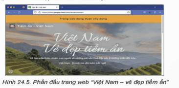 Lý thuyết Tin 12 Bài 24: Xây dựng phần đầu trang web | Kết nối tri thức