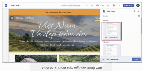 Lý thuyết Tin 12 Bài 27: Biểu mẫu trên trang web | Kết nối tri thức