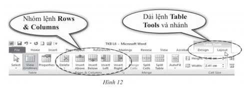 Trắc nghiệm Tin học 6 Bài 4 (có đáp án): Trình bày thông tin ở dạng bảng | Cánh diều