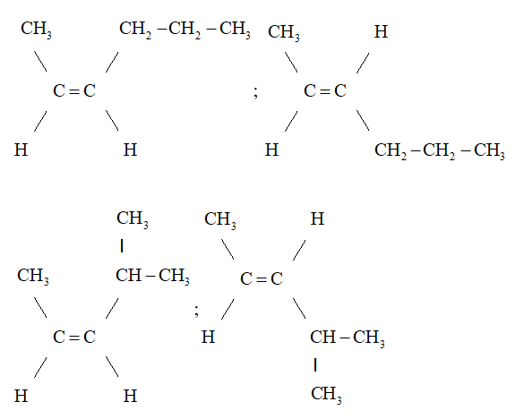 Tính chất   của Hexen  C6H12 