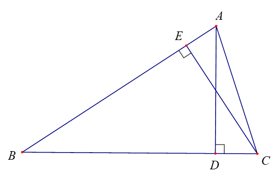 Cho tam giác ABC có AB = 6, AC = 8 và góc A = 60 độ. Tính diện tích tam giác ABC