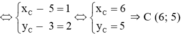 Cho tam giác ABC có các điểm M(2; 2), N(3; 4), P(5; 3) lần lượt là trung điểm