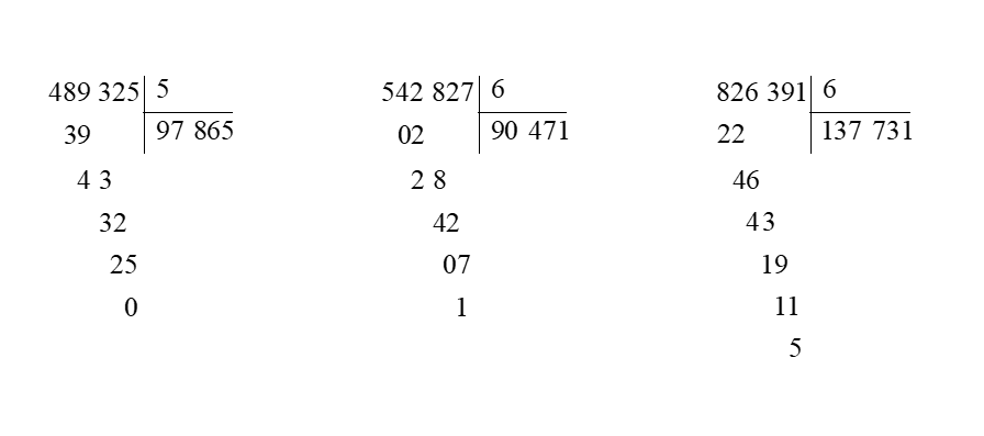 Toán lớp 4 Kết nối tri thức Bài 39: Chia cho số có một chữ số (trang 6 Tập 2) | Giải Toán lớp 4