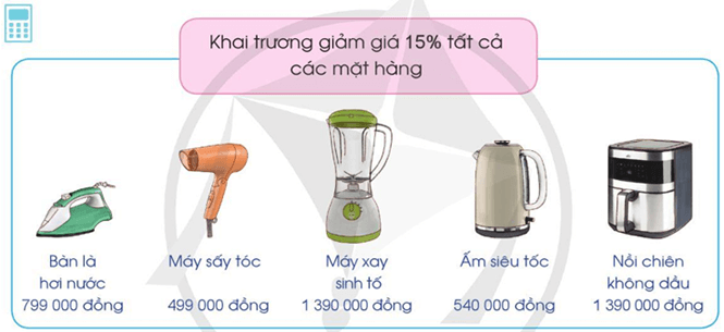 Toán lớp 5 Bài 44: Sử dụng máy tính cầm tay - Cánh diều