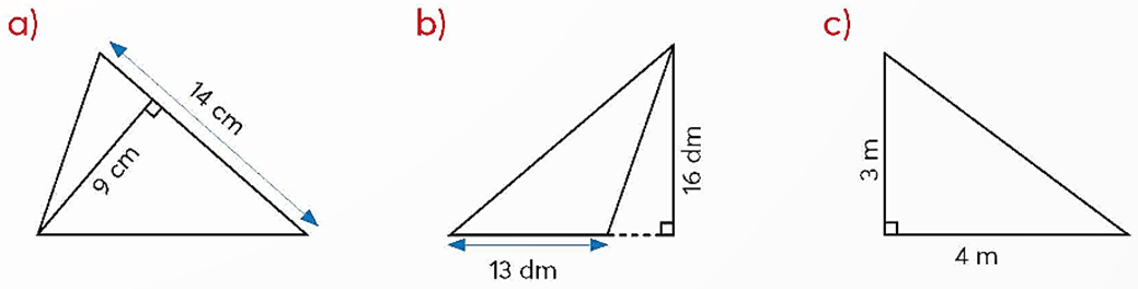 Toán lớp 5 Bài 44: Diện tích hình tam giác (trang 91) - Chân trời sáng tạo