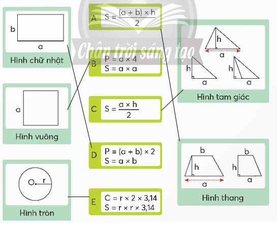 Toán lớp 5 Chân trời sáng tạo Bài 96: Ôn tập chu vi, diện tích, thể tích (trang 98 Tập 2) | Giải Toán lớp 5