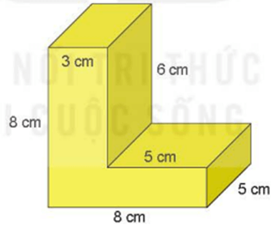 Toán lớp 5 Kết nối tri thức Bài 52: Thể tích của hình hộp chữ nhật (trang 51) | Giải Toán lớp 5