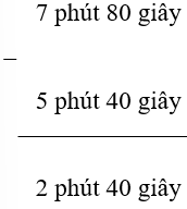 Toán lớp 5 Kết nối tri thức Bài 57: Cộng, trừ số đo thời gian (trang 67) | Giải Toán lớp 5