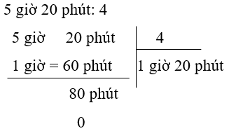 Toán lớp 5 Kết nối tri thức Bài 58: Nhân, chia số đo thời gian với một số (trang 71) | Giải Toán lớp 5