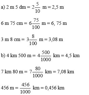 Toán lớp 5 Bài 12: Viết số đo đại lượng dưới dạng số thập phân (trang 42) - Kết nối tri thức