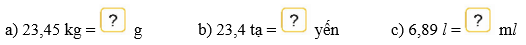 Toán lớp 5 Bài 23: Nhân, chia số thập phân với 10; 100; 1000;... hoặc với 0,1; 0,01; 0,001; ... (trang 83) - Kết nối tri thức