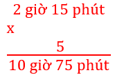 Nhân số đo thời gian (Lý thuyết + 15 Bài tập Toán lớp 5)