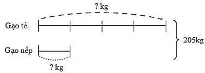 Tìm hai số khi biết tổng và tỉ số của hai số đó (Lý thuyết + 15 Bài tập Toán lớp 5)