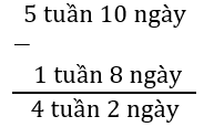 Trừ số đo thời gian (Lý thuyết + 15 Bài tập Toán lớp 5)