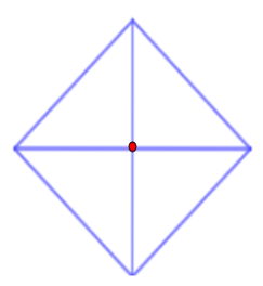 Hình có tâm đối xứng (Lý thuyết Toán lớp 6) | Cánh diều