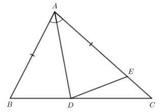 Chứng minh định lí: Trong một tam giác, góc đối diện với cạnh lớn hơn là góc lớn hơn 