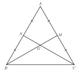 Cho tam giác đều ABC có trọng tâm là G Chứng minh G cũng là trực tâm của tam giác ABC