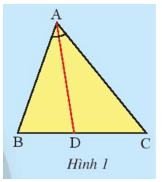 Vẽ và cắt hình tam giác ABC rồi gấp hình sao cho cạnh AB trùng với cạnh AC