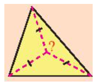 Điểm nào cách đều ba đỉnh của một tam giác? 