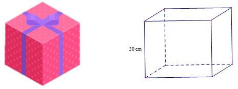 Diện tích xung quanh và thể tích của hình hộp chữ nhật, hình lập phương (Lý thuyết Toán lớp 7) | Chân trời sáng tạo (ảnh 3)