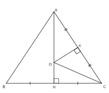 15 Bài tập Tính chất ba đường trung trực của tam giác (có đáp án) | Chân trời sáng tạo Trắc nghiệm Toán 7 (ảnh 2)