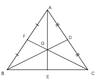 15 Bài tập Tính chất ba đường trung tuyến của tam giác (có đáp án) | Chân trời sáng tạo Trắc nghiệm Toán 7 (ảnh 18)