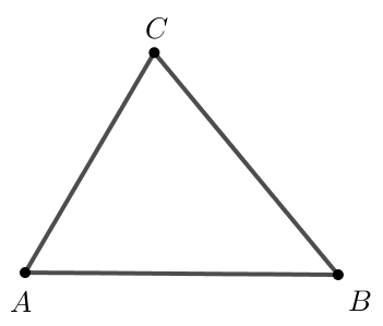 Em hãy trình bày các bước dùng phần mềm Geogebra để vẽ tam giác ABC có
