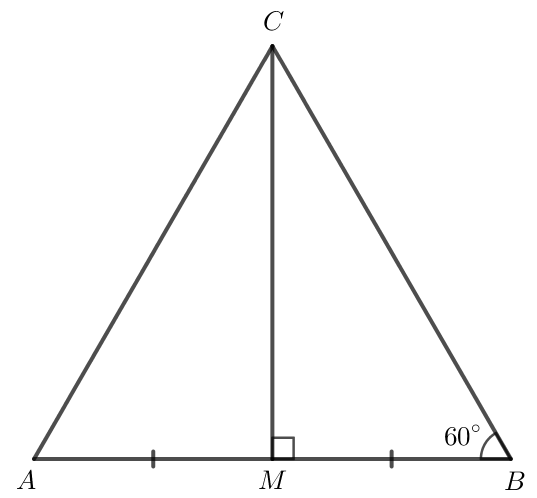 Cho tam giác MBC vuông tại M có góc B=60 độ. Gọi A là điểm nằm trên tia đối