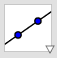 Bạn Lan vẽ đường trung trực của đoạn thẳng AB theo các bước như sau