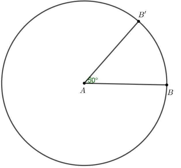 Vẽ tam giác ABC có AB = 6 cm, góc BAC=50 độ, góc ABC=60 độ