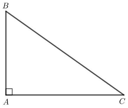 Cho tam giác ABC vuông tại A. Tính tổng hai góc B và C