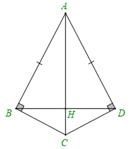 Các trường hợp bằng nhau của tam giác vuông (Lý thuyết Toán lớp 7) | Kết nối tri thức (ảnh 10)