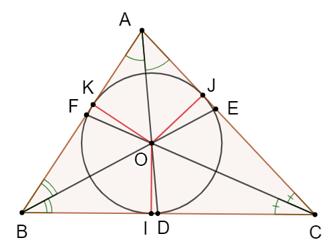 Sự đồng quy của ba đường trung tuyến, ba đường phân giác trong một tam giác (Lý thuyết Toán lớp 7) | Kết nối tri thức (ảnh 5)