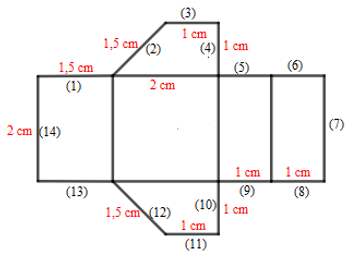 Hình lăng trụ đứng tam giác và hình lăng trụ đứng tứ giác (Lý thuyết Toán lớp 7) | Kết nối tri thức (ảnh 10)