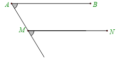 Hai đường thẳng song song và dấu hiệu nhận biết (Lý thuyết Toán lớp 7) | Kết nối tri thức (ảnh 11)