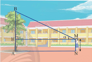 Toán 9 Chân trời sáng tạo Hoạt động 1: Làm giác kế đo góc nâng đơn giản | Giải Toán 9