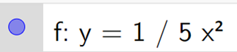 Toán 9 Chân trời sáng tạo Hoạt động 3: Vẽ đồ thị hàm số bậc hai y = ax^2 (a khác 0) bằng phần mềm GeoGebra | Giải Toán 9