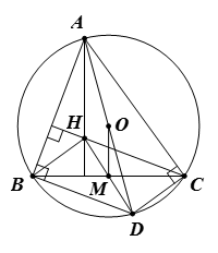 Lý thuyết Toán lớp 9 Đường tròn ngoại tiếp và đường tròn nội tiếp của một tam giác | Kết nối tri thức