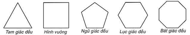 Lý thuyết Toán lớp 9 Đa giác đều | Kết nối tri thức