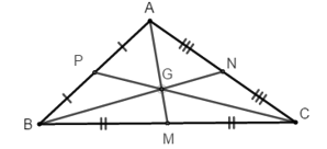 Bài tập về Quy tắc trọng tâm tam giác của vecto cực hay, chi tiết - Toán lớp 10