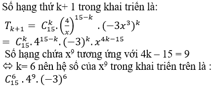 Cách khai triển nhị thức Newton: tìm hệ số, số hạng trong khai triển cực hay