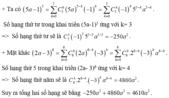 Cách khai triển nhị thức Newton: tìm hệ số, số hạng trong khai triển cực hay