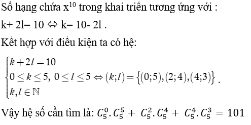 Cách khai triển nhị thức Newton: tìm hệ số, số hạng trong khai triển cực hay