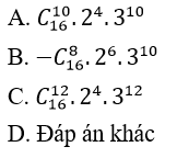 Cách tìm hệ số lớn nhất trong khai triển cực hay có lời giải