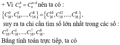 Cách tìm hệ số lớn nhất trong khai triển cực hay có lời giải