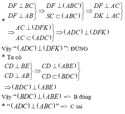 Cách chứng minh hai mặt phẳng vuông góc trong không gian cực hay - Toán lớp 11